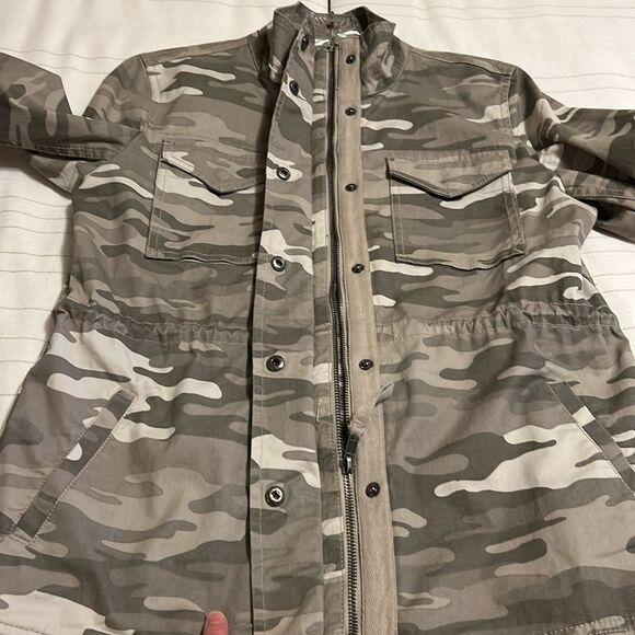 Style & Co. Camo Army Style Jacket - Picture 6 of 10